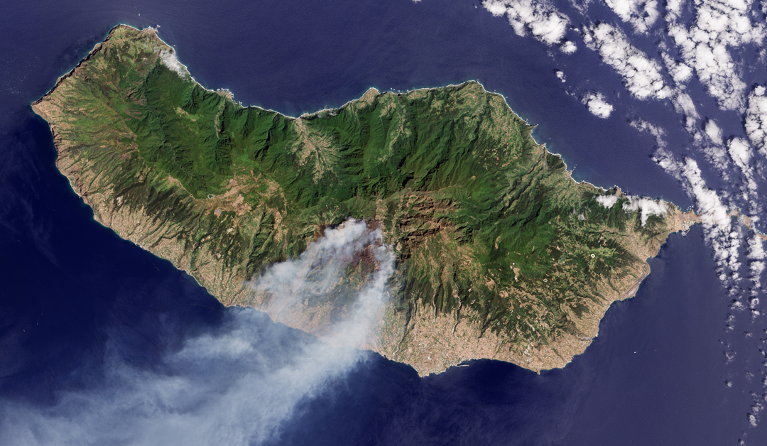 August 2024 forest fire in Madeira, Portugal